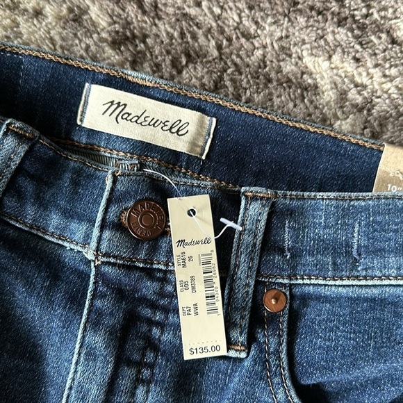 NWT Madewell 10" High-Rise Skinny Jeans in Wendover Wash TENCEL Denim Edition - Picture 4 of 6